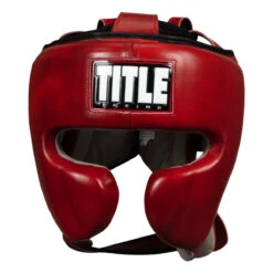 TITLE Boxing Blood Red Leather Sparring Headgear 8 TITLE Boxing Blood Red Leather Sparring Headgear -TITLE Boxing Shop brhg rd gr 02