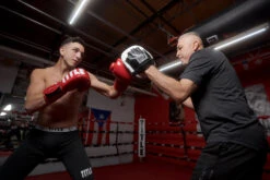 TITLE Boxing Cobra Leather Punch Mitts -TITLE Boxing Shop cmpml bk wh 2