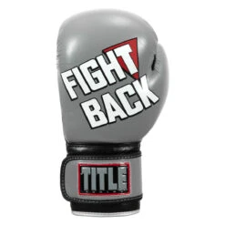 TITLE Boxing Fight Back Leather Boxing Gloves -TITLE Boxing Shop fbbgl gr 03