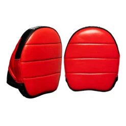 TITLE Boxing Fighting Fresh Leather Punch Mitts -TITLE Boxing Shop ffpm bk rd 3