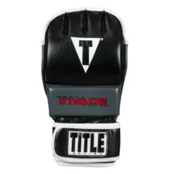 TITLE Boxing Invade Wrist Wrap Heavy Bag Gloves 2.0 -TITLE Boxing Shop iwhbg2 bk wh 3 1