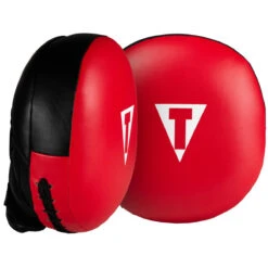 TITLE Boxing "Double-Stuff" Jumbo Punch Mitts -TITLE Boxing Shop jmbpm bk rd 3