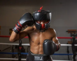 TITLE Boxing Ko-Vert Headgear -TITLE Boxing Shop kovhg bk 2 2