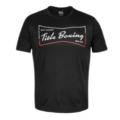 TITLE Boxing Qlty Goods Wicking Tee -TITLE Boxing Shop kta33 bk 1 1