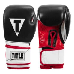 TITLE Boxing Premium Leather Performance Training Gloves 20 TITLE Boxing Premium Leather Performance Training Gloves -TITLE Boxing Shop lptg bk wh rd 001