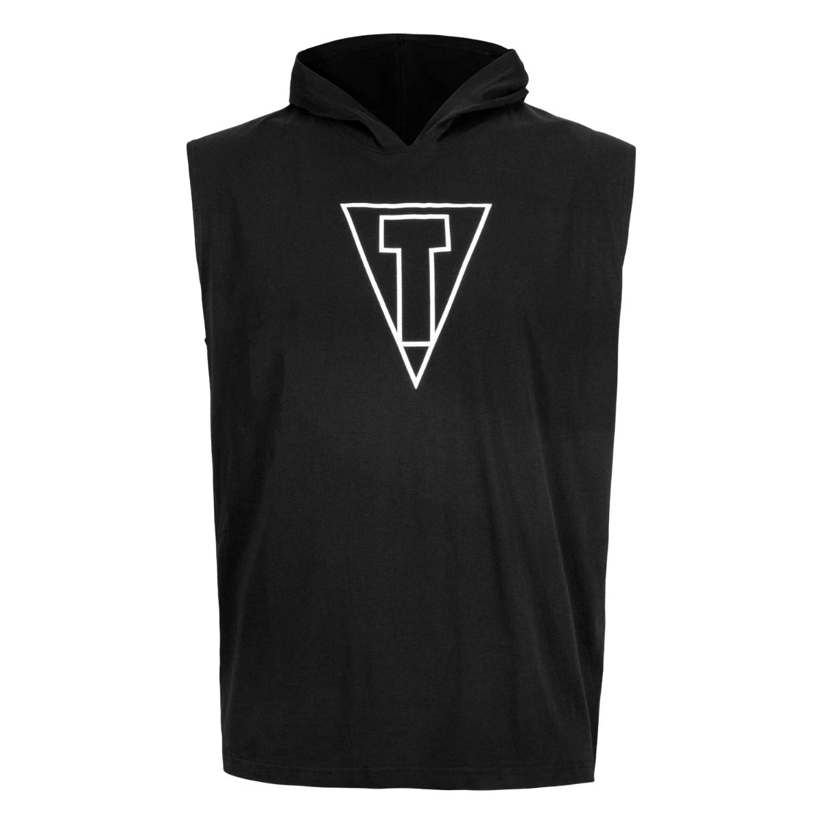 TITLE Boxing Outline Sleeveless Hoodie 1 TITLE Boxing Outline Sleeveless Hoodie