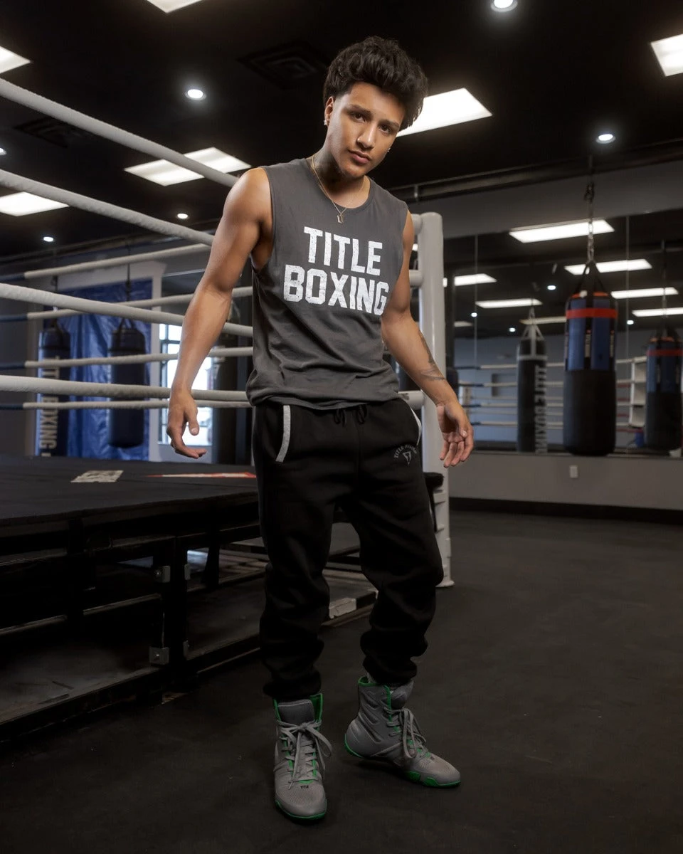 TITLE Boxing Old School Jogger Sweatpants 2 TITLE Boxing Old School Jogger Sweatpants - Image 2