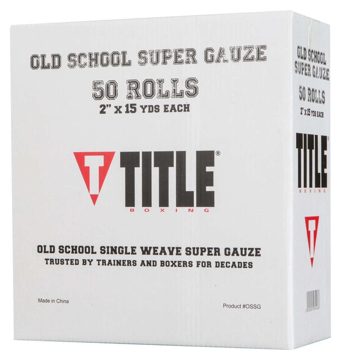 TITLE Boxing Old School Super Gauze (50 Rolls) 1 TITLE Boxing Old School Super Gauze (50 Rolls)