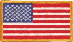 TITLE Boxing USA Flag Patch