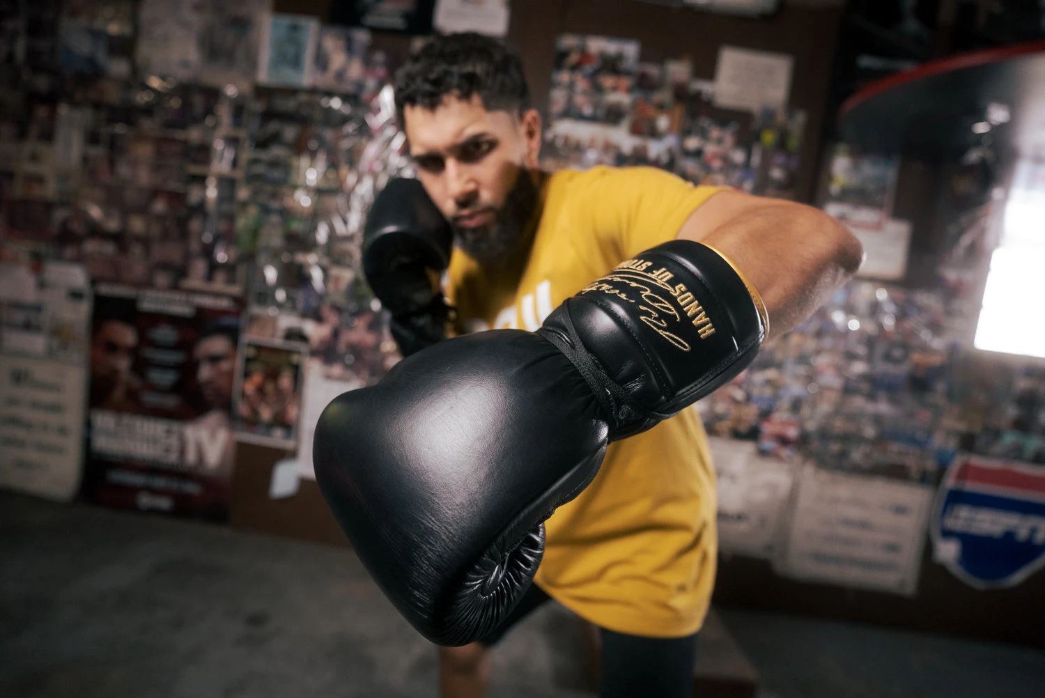 TITLE Boxing Roberto Duran Leather Sparring Gloves 2 TITLE Boxing Roberto Duran Leather Sparring Gloves - Image 2