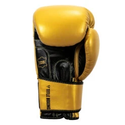 TITLE Boxing Roberto Duran Leather Training Gloves -TITLE Boxing Shop rdtg gd bk 04