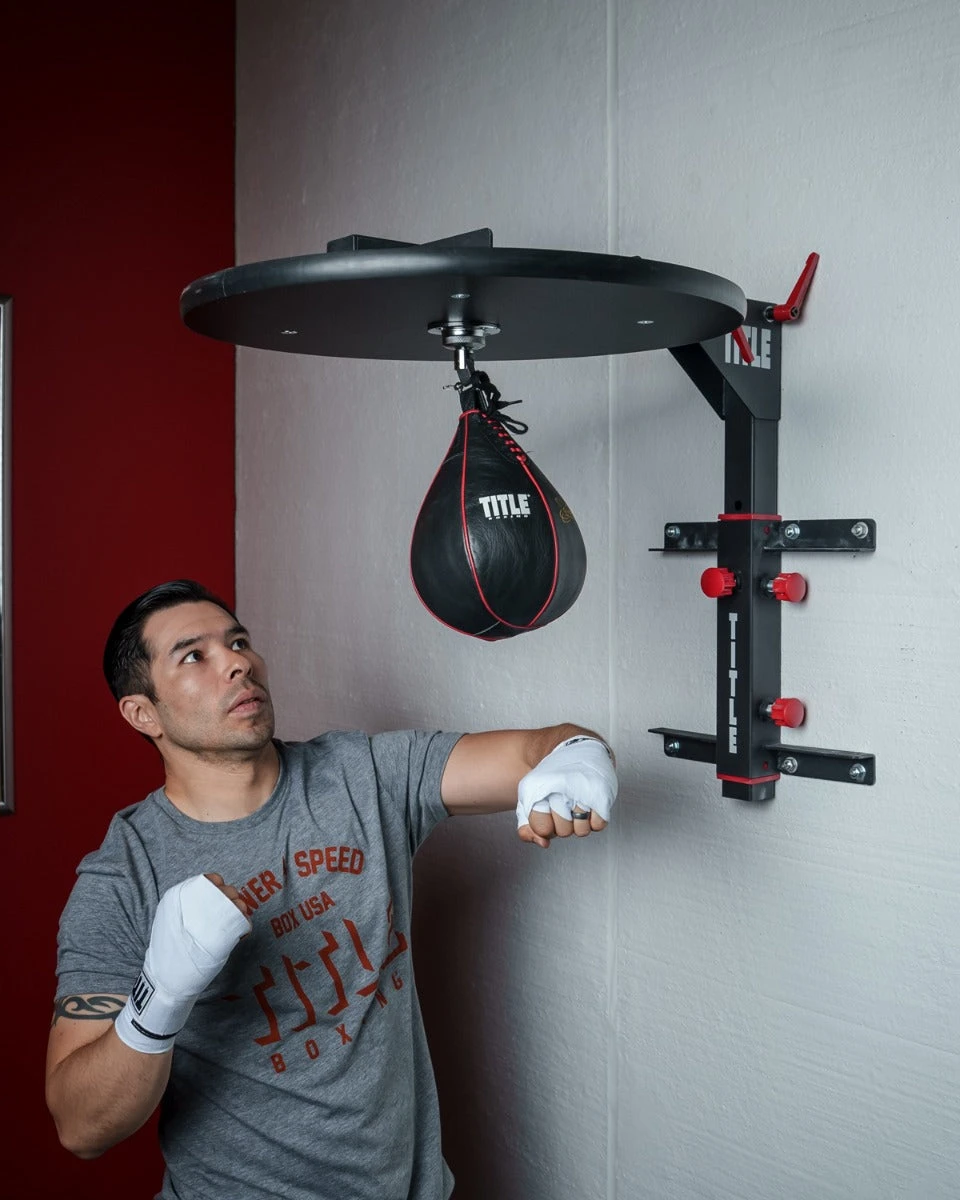 TITLE Boxing Fold-Away Adjustable Speed Bag Platform 2.0 12 TITLE Boxing Fold-Away Adjustable Speed Bag Platform 2.0 - Image 12