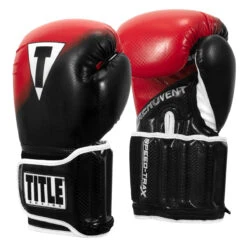 TITLE Boxing Speed-Trax Weighted Bag Gloves 8 TITLE Boxing Speed-Trax Weighted Bag Gloves -TITLE Boxing Shop stwbg bk rd 02