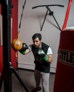 TITLE Boxing 4-Score Punching Bag Stand (Without Punching Bags) -TITLE Boxing Shop t4spbsk 3