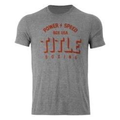 TITLE Boxing Power And Speed Tee