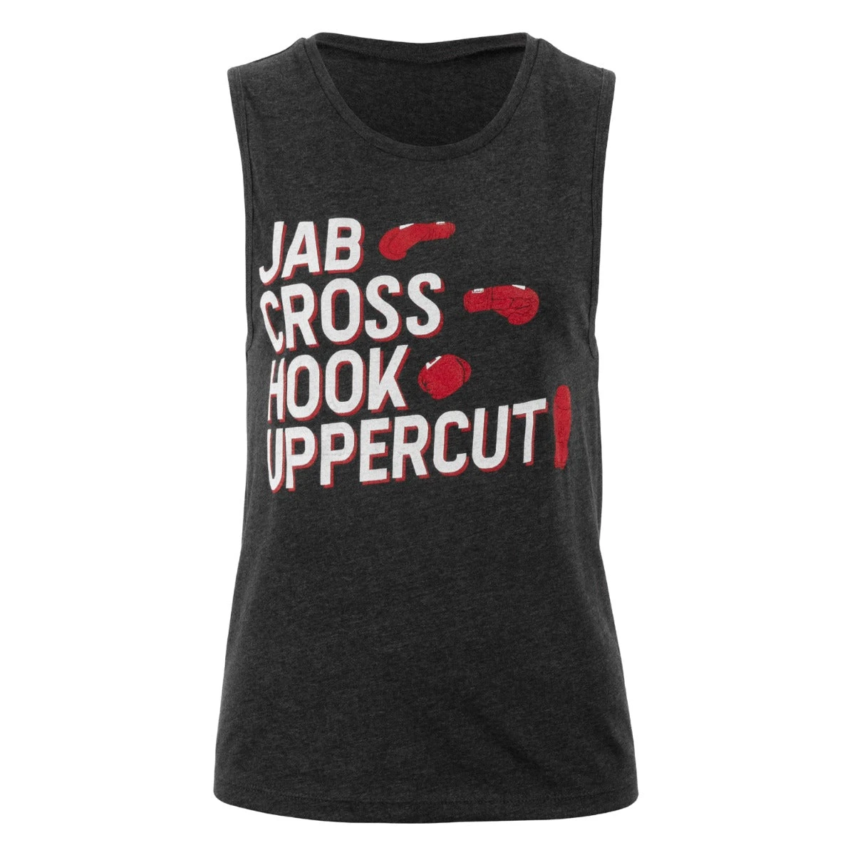 TITLE Boxing Jab Cross Women's Muscle Tee 1 TITLE Boxing Jab Cross Women's Muscle Tee