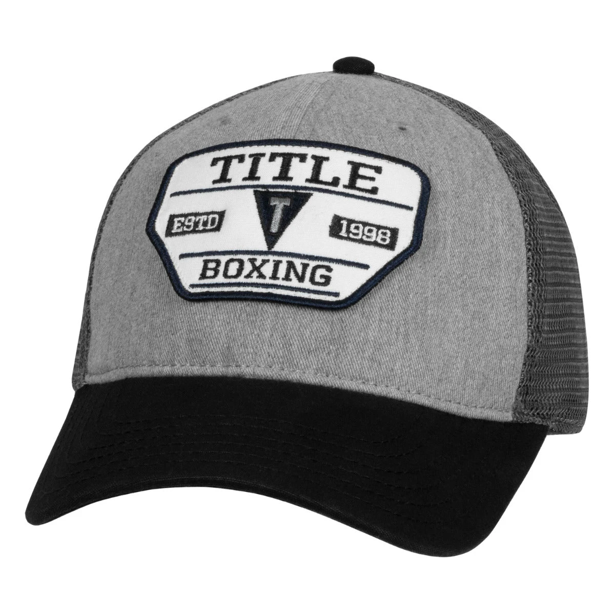 TITLE Boxing Heathered Adjustable Mesh Cap 1 TITLE Boxing Heathered Adjustable Mesh Cap