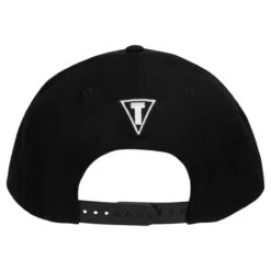 TITLE Boxing Plaid Flat Bill Adjustable Cap -TITLE Boxing Shop tcap74 bk rd 2