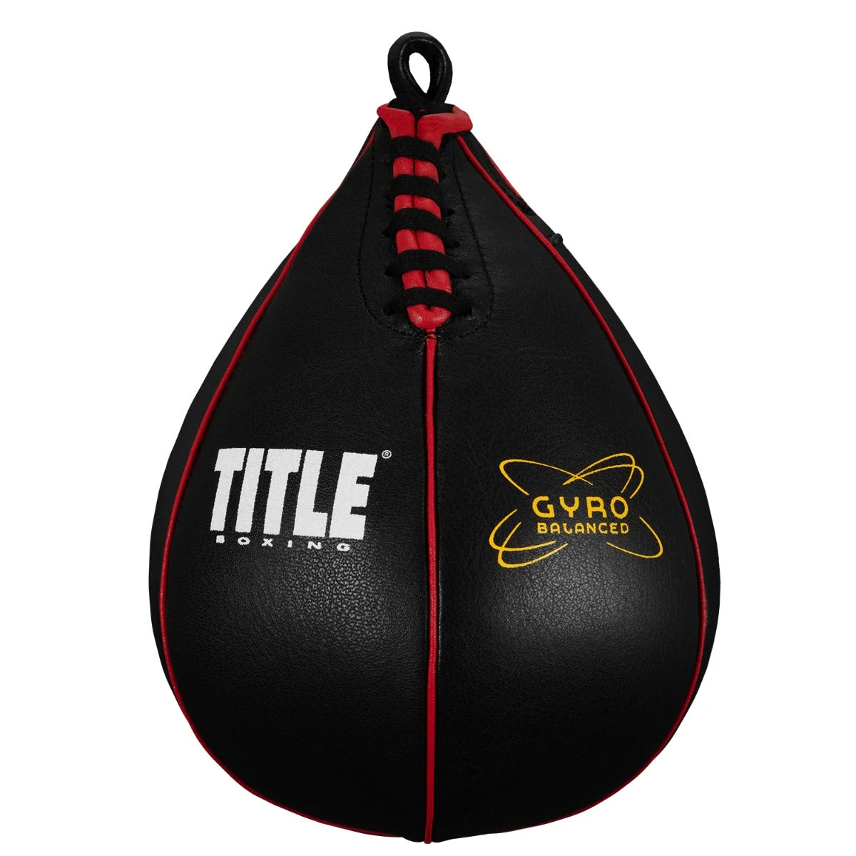 TITLE Boxing Gyro Balanced Leather Speed Bag 1 TITLE Boxing Gyro Balanced Leather Speed Bag