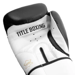 TITLE Premier Leather Super Bag Gloves 2.0 -TITLE Boxing Shop tsbg2 bk wh 005 1 1