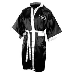 TITLE Boxing Full Length Robe 24 TITLE Boxing Full Length Robe -TITLE Boxing Shop tsrfl bk wh 01