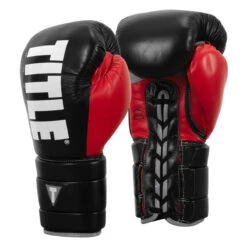 TITLE Boxing Leather Enforcer Pro Sparring Gloves -TITLE Boxing Shop xrvcsg bk sv 02