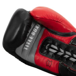 TITLE Boxing Leather Enforcer Pro Sparring Gloves -TITLE Boxing Shop xrvcsg bk sv 05