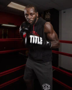 TITLE Boxing Leather Enforcer Pro Sparring Gloves -TITLE Boxing Shop xrvcsg bk