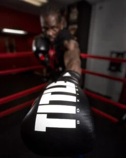 TITLE Boxing Leather Enforcer Pro Sparring Gloves -TITLE Boxing Shop xrvcsg bk 2