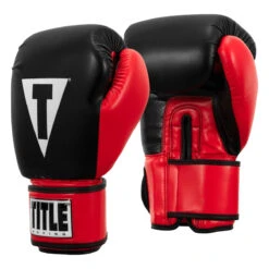 TITLE Boxing Pro Style Heavy Bag Gloves -TITLE Boxing Shop xtsg bk rd 002